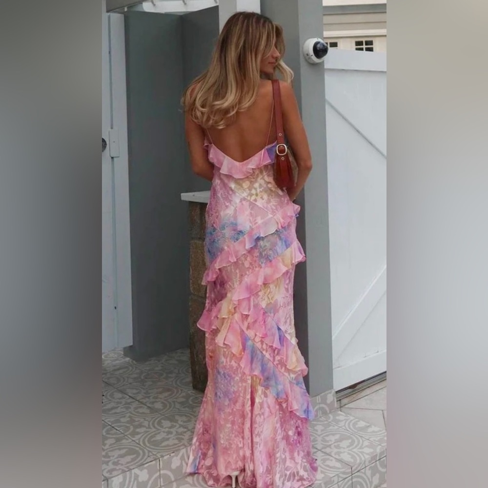 Loveshackfancy Rialto Dress in Candy Sparkle Size 4